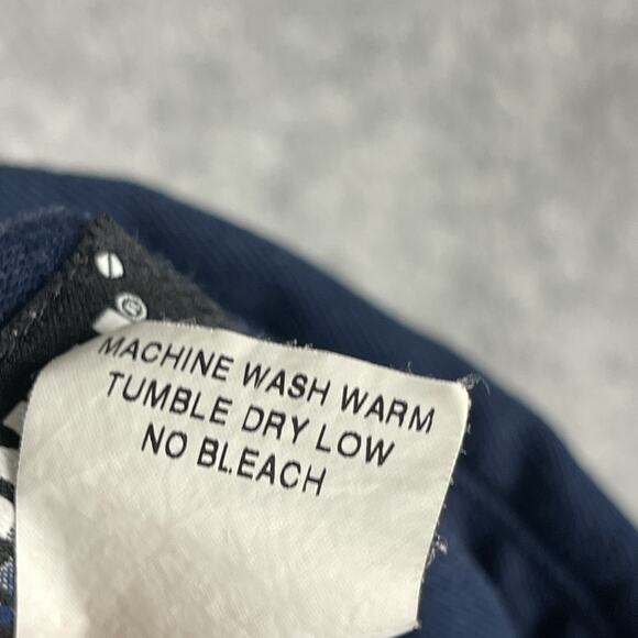 Tecgen FR Shirt Mens XL Blue Button Down Flame Resistant ATPV 8.0 Workwear - Picture 13 of 16